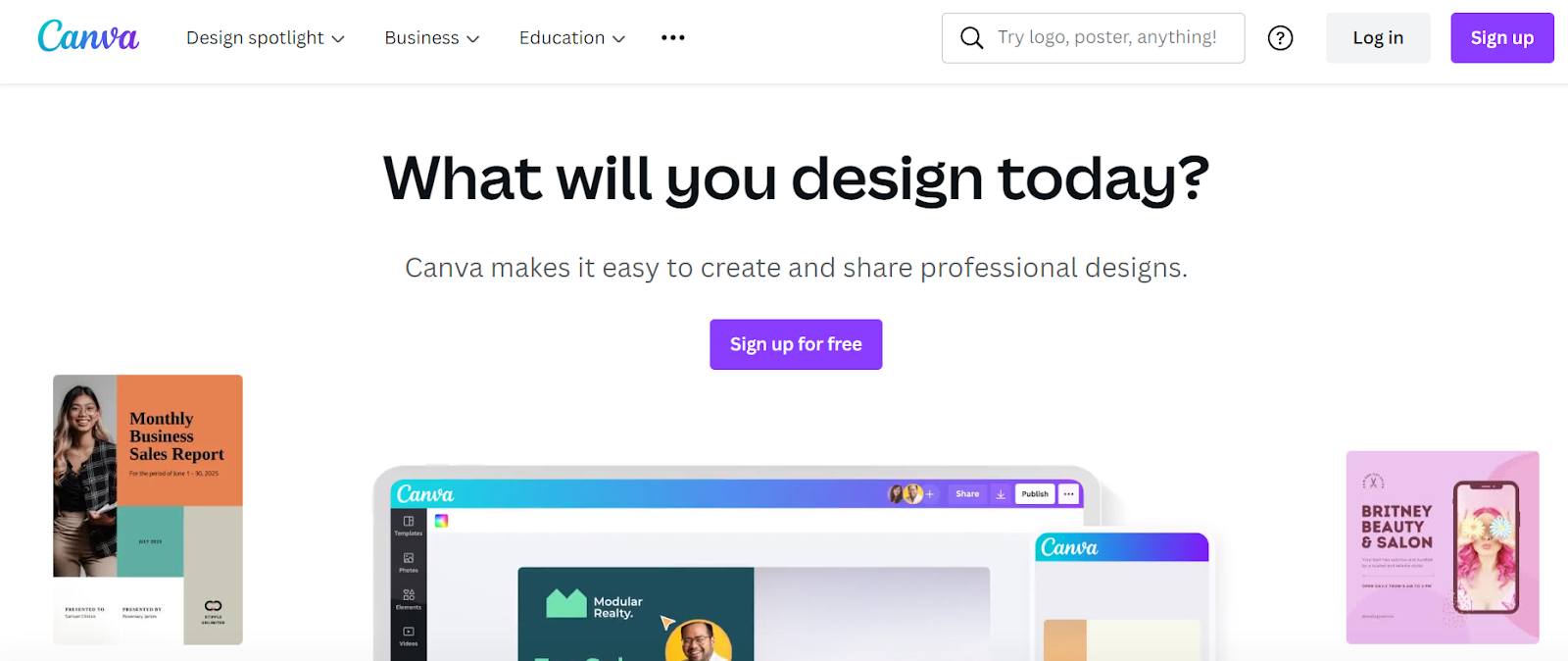canva free online graphic design tool